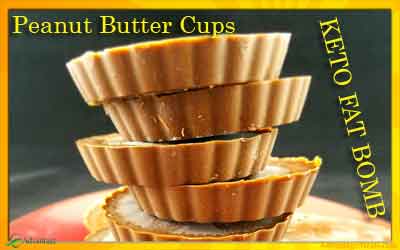 Keto Fat Bomb Peanut Butter Cup Recipe