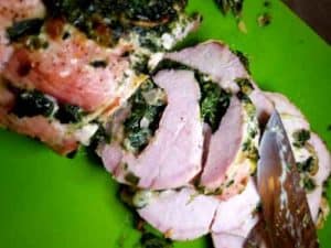 Keto Stuffed Pork Loin