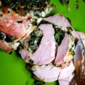 Keto Stuffed Pork Loin