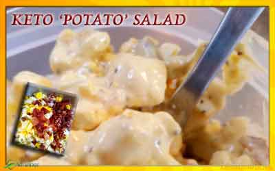 Keto Potato Salad Alternative Recipe