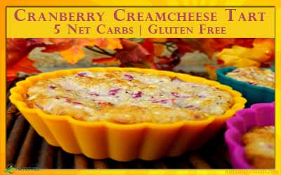 Cranberry-Creamcheese-Tart-Recipe-for-Keto-Thanksgiving-Meal-FI Gluten Free and Keto Cranberry Tart Recipe