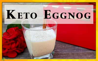 Keto Eggnog Recipe. You're going to love this low carb eggnog recipe. With both traditional and alcohol free eggnog options. We’ve also included ancestral eggnog recipe and a more modern cooked eggnog option in this recipe. Make your Keto Christmas more festive with this easy keto eggnog recipe. #Keto #KetoRecipe