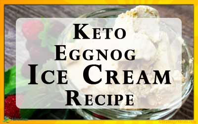 Are you Keto? Still love Ice-cream? Ready to get your holiday on? Check out this easy keto eggnog icecream recipe. This easy low carb ice cream recipe with the flavor of Keto Eggnog is going to be a hit at your Ketogenic Holiday Celebrations. Low Carb | No Sugar | Gluten Free | High Fat | Yummy. Let the Keto Christmas Celebrations begin! #KetoRecipe @LowCarbRecipe