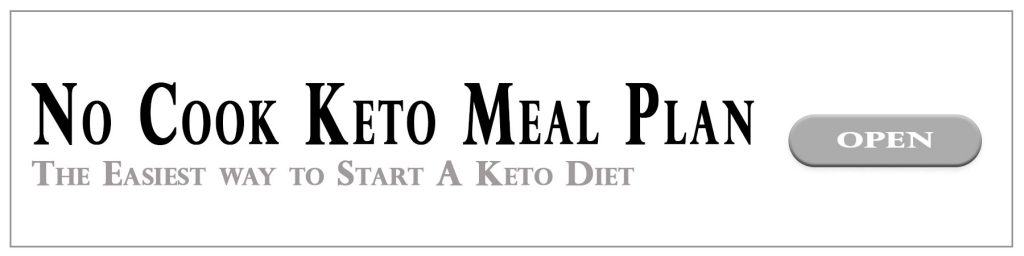 No Cook Keto Meal Plan Advertisment