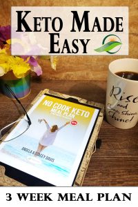 No Cook Keto Meal Plan