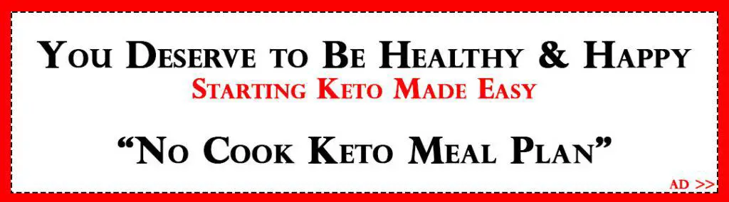 Ad for Easy Keto Meal Plan