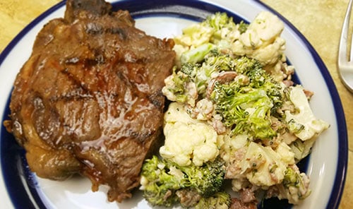Example of a Keto Meal