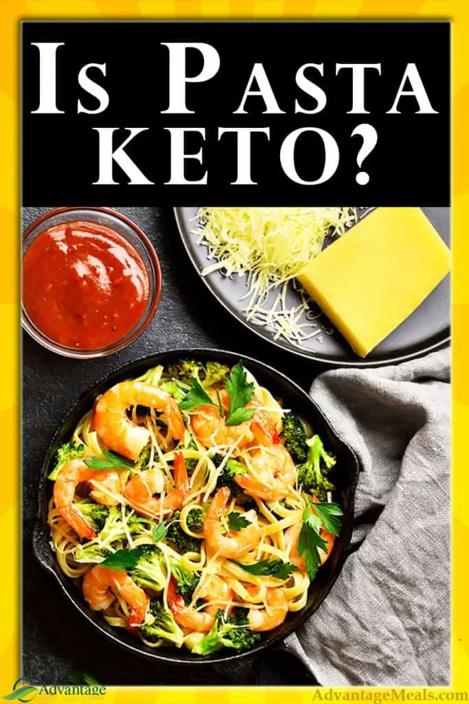 Image of Low Carb Pasta for Pinterest